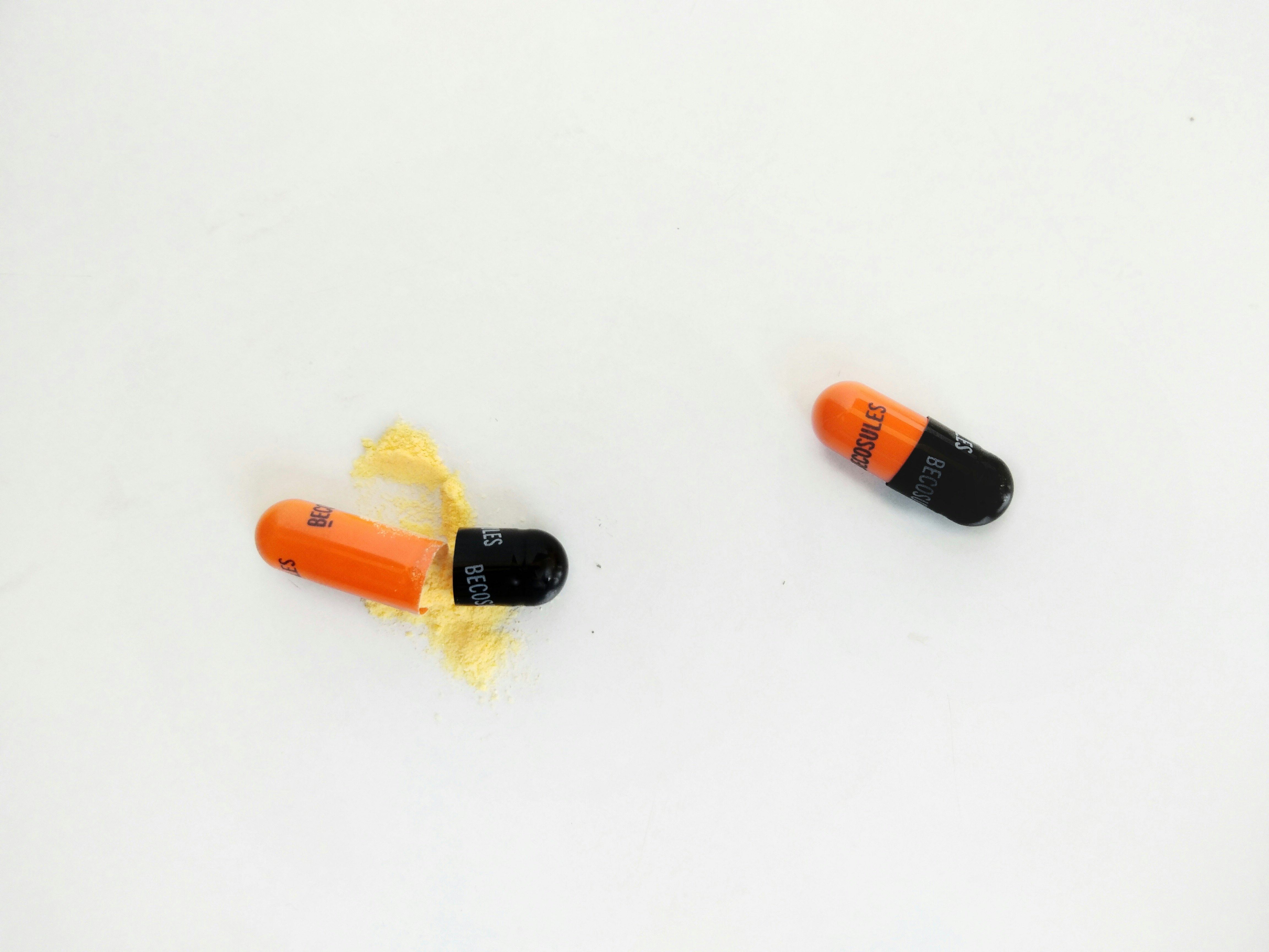 orange and black plastic tools
